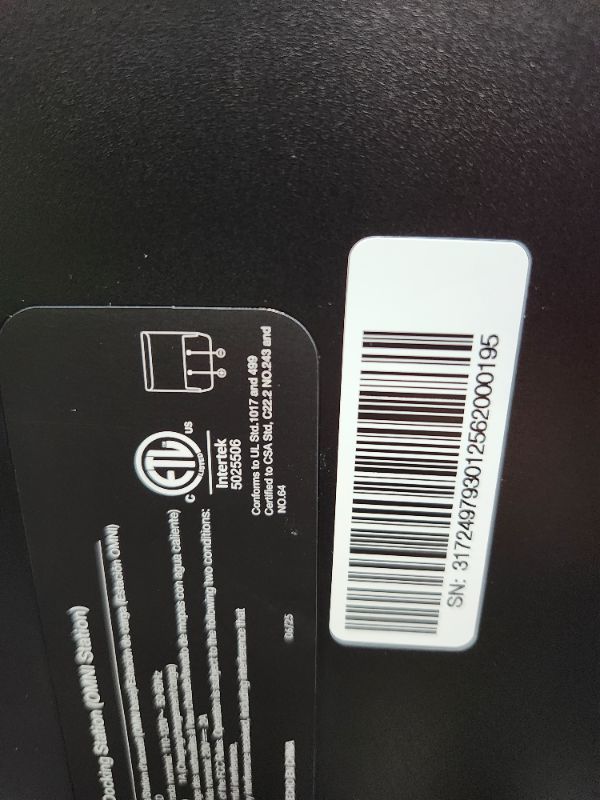 Photo 1 of ***(USED/ UNKNOWN IF MISSING PARTS/ UNABLE TO TEST ITEM)***ECOVACS DEEBOT X9 PRO Omni Robot Vacuum and Mop,16,600Pa Blast Suction, OZMO Roller Instant Self-Washing Mopping, ZeroTangle 3.0, Triple Lift System, AI Smart Navigation, Hands-Free Omni Station