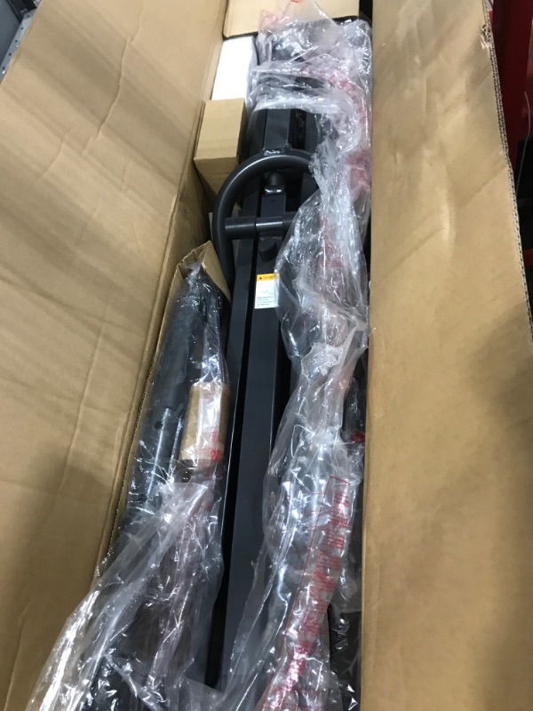 Photo 1 of ****************MISSING HARDWARE****************
Sunny Health & Fitness Smart Upright Row-N-Ride Exerciser, Squat Assist Trainer for Glutes Workout with Adjustable Resistance, Easy Setup & Foldable, Glute & Leg Exercise Machine- NO. 077SMART