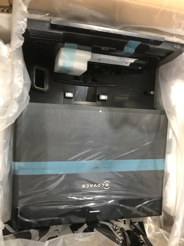 Photo 1 of ***(MINOR DAMAGE/ SEE NOTES)***ECOVACS DEEBOT X11 OmniCyclone Robot Vacuum and Mop, PowerBoost Charging, OZMO Roller 2.0 Instant Self-Washing Mop, 19,500Pa Blast Suction, Bagless OmniCyclone Station, AIVI 3D Smart Navigation