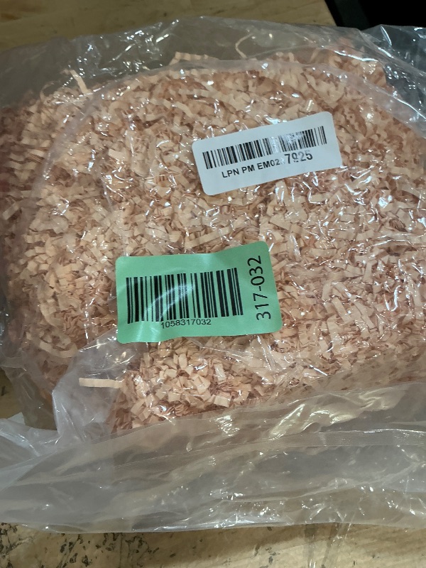 Photo 1 of 1 LB Champagne Crinkle Cut Paper Shred Filler Great for Gift Wrapping, Champagne Basket Fillers, Birthday, Gift Wrapping, Anniversary, Halloween Thanksgiving Christmas Party Decor Filling Supplies