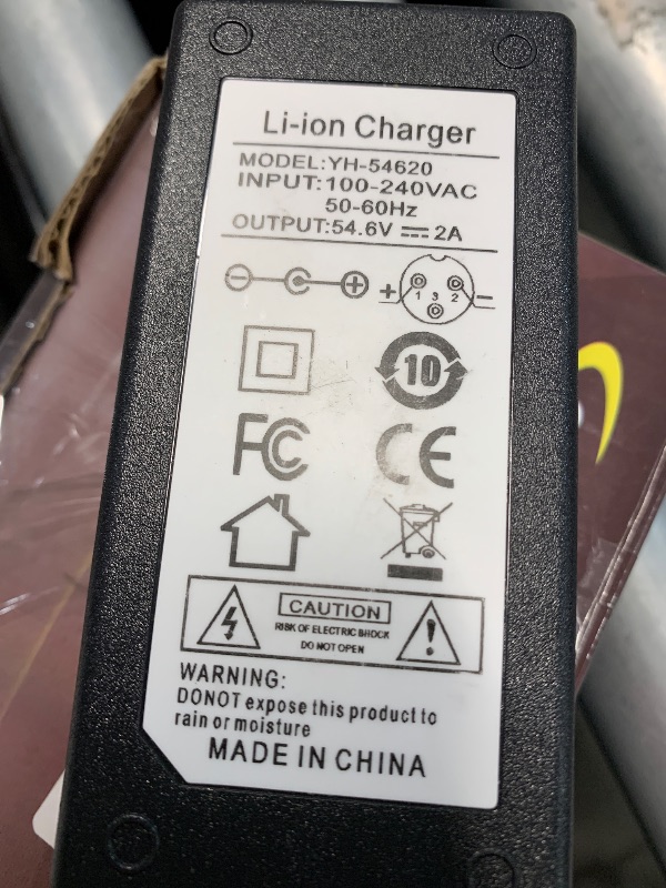 Photo 1 of (see all images) 54.6V 2A Fast Battery Charger 7 in 1 Plugs - Universal Replacement Charger for 13S 48V Lithium-ion Batteries