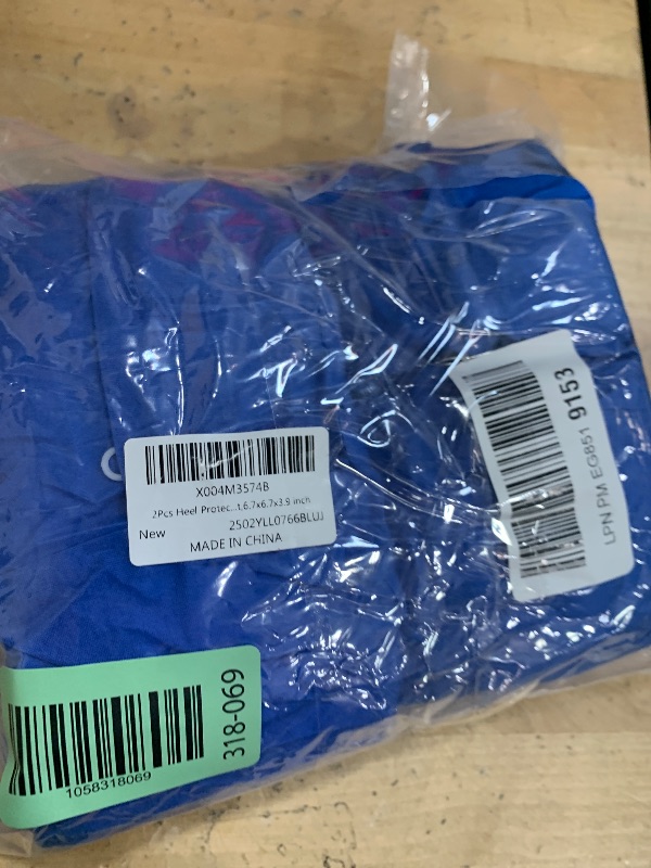 Photo 1 of 2Pcs Heel Protector for Pressure Sores Foot Elevation Pillow Pressure Relief Cushion for Leg and Ankle Support, Ankle Protector Wedge Heel Protector Cushion for Bed Sores Foot Support,6.7x6.7x3.9 inch