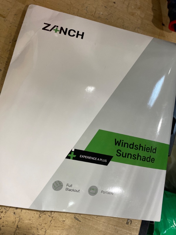 Photo 1 of 2025 Upgraded Zanch Car Front Windshield Sun Shade - Ultimate UV Protection & Heat Reductionlinnovative No-Light Leakage TechnologylFoldable DesignlPerfect Fit for Sedans Mini SUVs, Medium(64"X32")