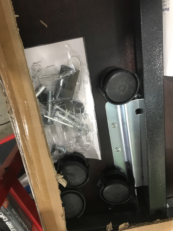 Photo 1 of (assembly, major usage) Drive Medical 13067 Non Tilt Top Overbed Table with Wheels and Secure Height Adjustment,Tray Table for Hospital or Home Use, Bedside Rolling Overbed Table, Silver Vein