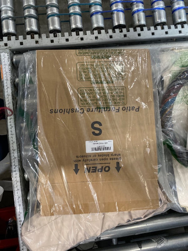 Photo 1 of ***************THIS IS ONLY 2 CUSHIONS****************
Outdoor Chair Cushions Set of 4: Waterproof & Fade Resistant Seat Cushion for Patio Furniture - 18.5 L x 16 W x 2 H Inch Chair Pads with Ties and Hidden Zipper - Patio Chair Cushion Replacement, Beige