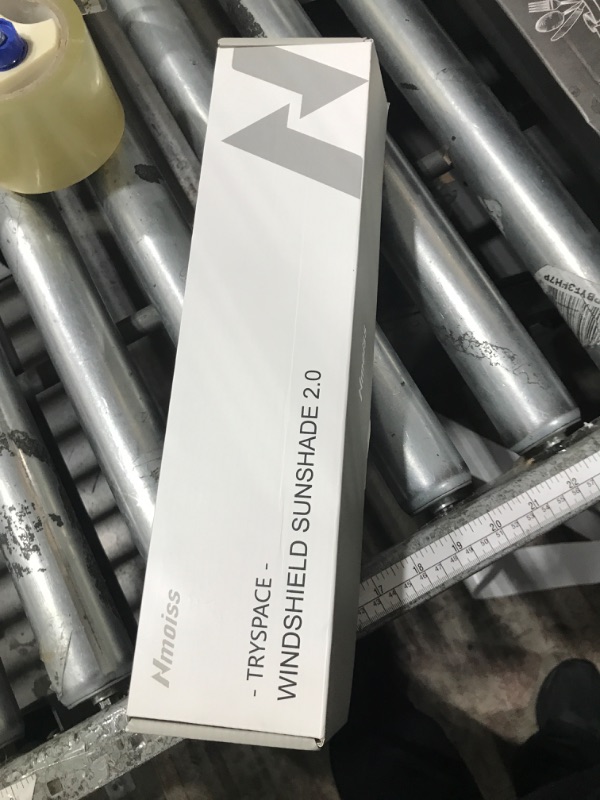 Photo 1 of [2025 Upgraded] Nmoiss Windshield Sun Shade Umbrella [Graphene Rapidly Dissipates Heat] 99% UV Blocking Protects Car from Sun and Heat Damage, Keeps Cool and Protects Interior Medium (56" L x 31" W)