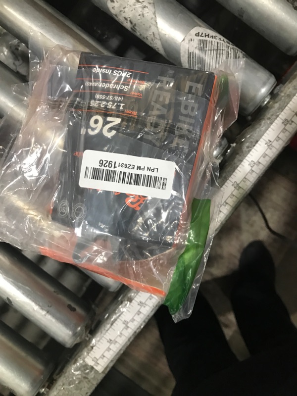 Photo 1 of 2-PCS 26" Heavy Duty Bike Tubes 26x1.95 26x2.10 26x2.125 AV48MM Schrader Valve 45/57-559 26'' Bicycle Tubes 26x1.75 26x2.0 26x2.25 Compatible with 26x1.75/2.25 Bike Tubes