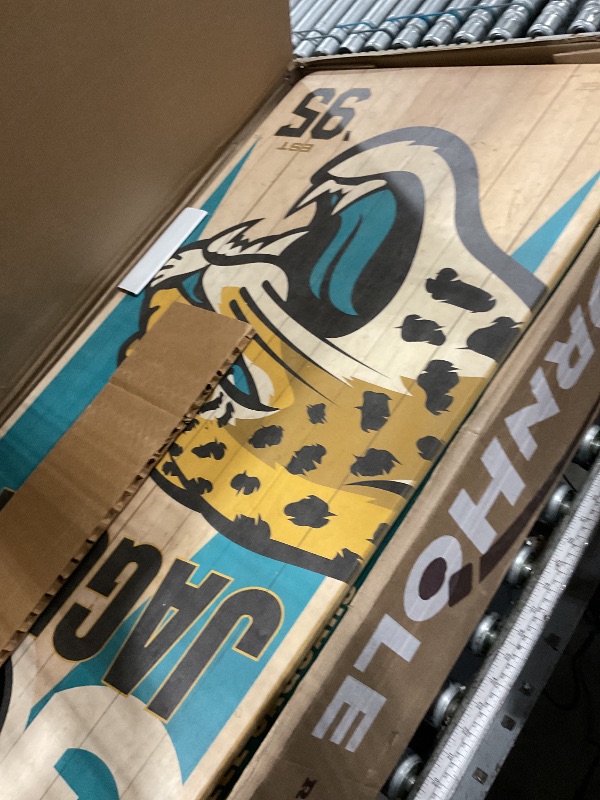 Photo 1 of *********************Cracked frame****************
YouTheFan NFL Jacksonville Jaguars 2’ x 4’ Professional Wood Cornhole Game