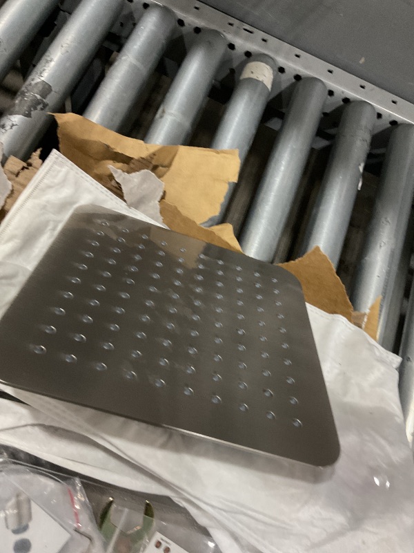 Photo 1 of (incomplete) LOCALAND 10 Inch High Pressure Rainfall Shower Head with Handheld Combo, 9 Setting Handheld Shower Head, Adjustable Height Shower