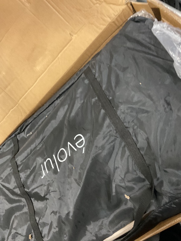 Photo 1 of (used) Evolur Lullaby Bedside Bassinet with Wheels, Seven Adjustable Heights, Breathable Mesh Sides Baby Bassinet