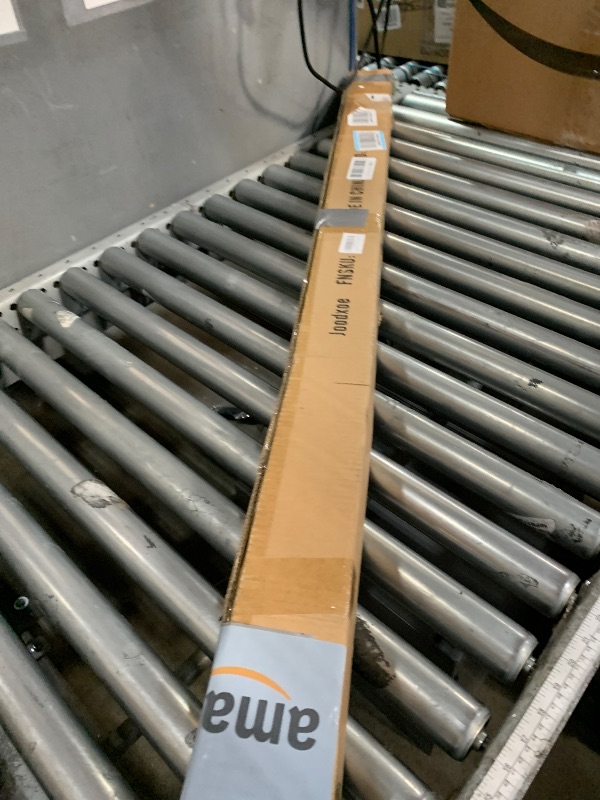 Photo 1 of 1 1/8 Inch Diameter Curtain Rods, 72-144” Telescoping Large Single Window Drapery Rod Heavy Duty With Adjustable Modern Brackets, Warm Gold