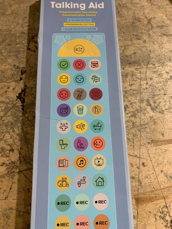 Photo 1 of Joyreal AAC Device for Autism, Non Verbal Communication Tools for Speech Therapy & Stroke Rehab. Autism Talking Aids with 6 Programmable Buttons & Adjustable Volume, Autism Toys for Kids and Adults