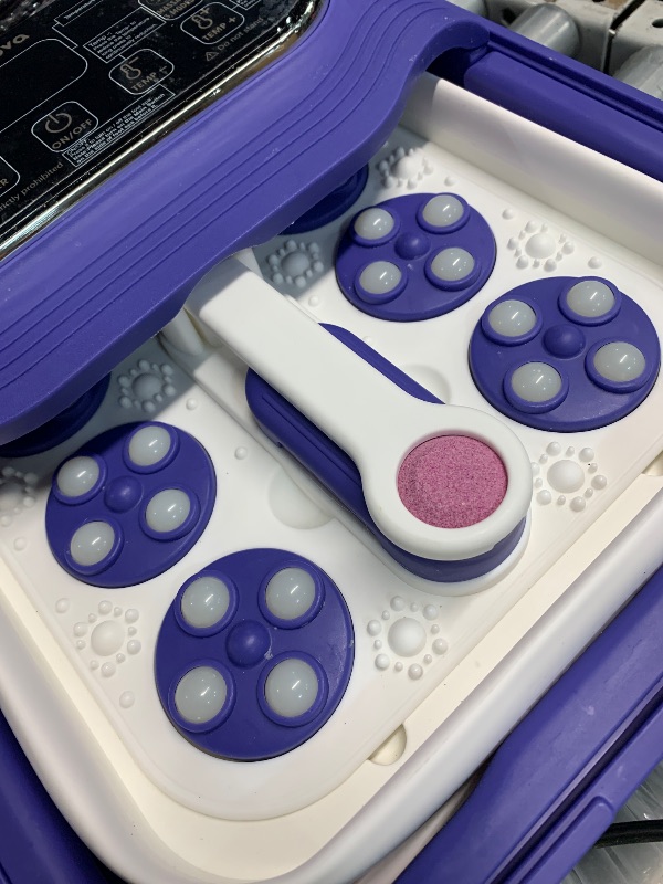 Photo 1 of (used)(see images) Ranjova Foot Spa Electric Rotary Massage, Collapsible Foot Bath with Heat, Bubble,Temp Control, and 24 Motorized Shiatsu Massage Balls