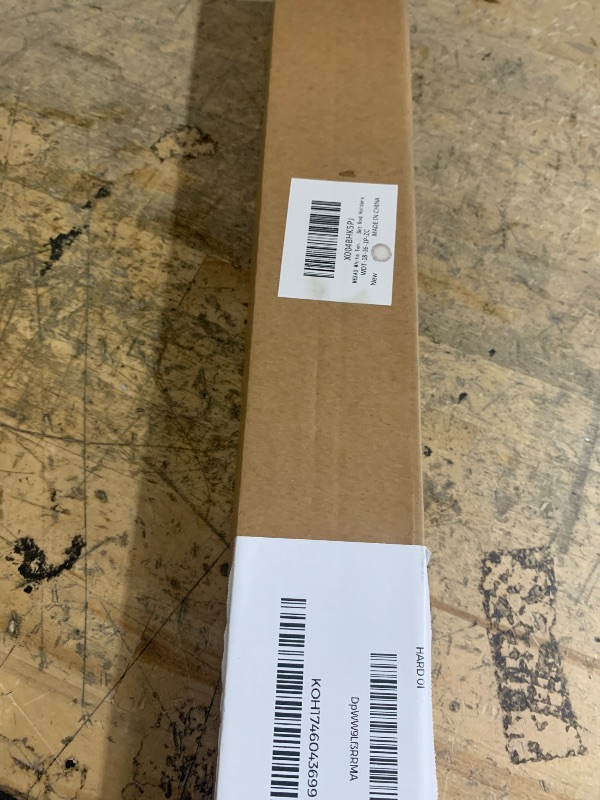 Photo 1 of **VERY SMALL IN PERSON** MEXAU White Tension Curtain Rods18 to 36 Inch,Small Curtain Rods No Drilling,Short Tension Rod,Adjustable Spring Rod for Windows,Door,Closet