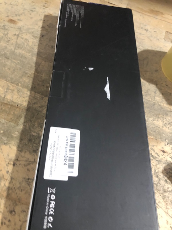 Photo 1 of EWEADN V20 Typewriter Keyboard Wireless, 104 Keys Typewriter Style Mechanical with White Backlit, Media Knob, Pink Switch 2.4G/Bluetooth/USB-C Wired Retro Full Size Keyboard for Windows/Mac/PC-Pink