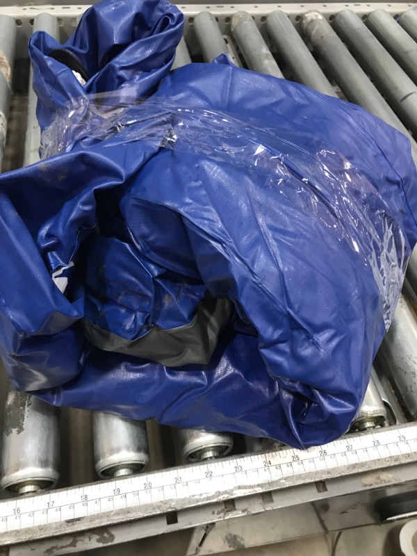 Photo 1 of **NO COOLER**Blue Inflatable Vinyl Mega Chill II 12 Can Beverage Cooler Float