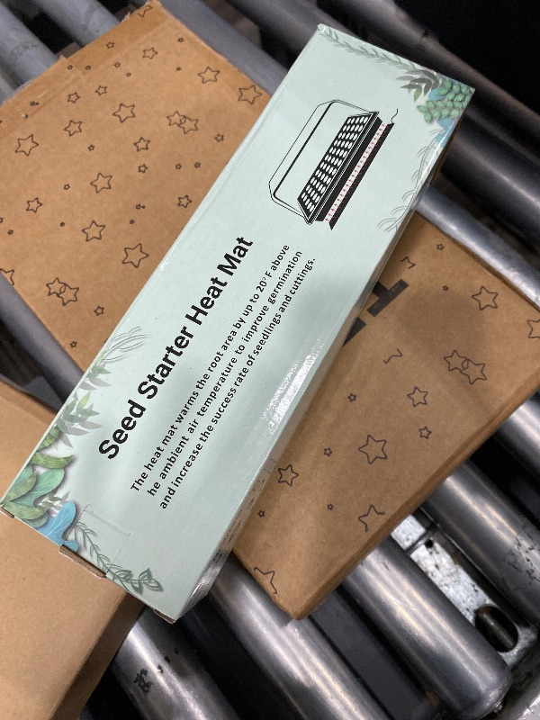 Photo 1 of 1 Pack 21W Seedling Heat Mat for Seed Starting,10" x 20.75" Waterproof Heating Pad for Indoor Plants Germination(M)