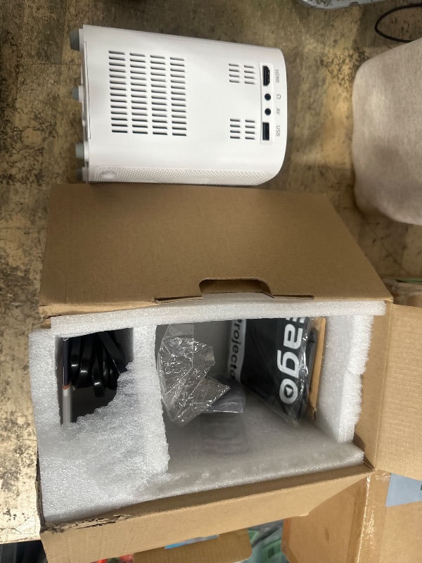 Photo 1 of [Electric Focus]Projector with WiFi and Bluetooth, Native 1080P 15,000 Lumens 4K Supported, Agreago Outdoor Movie Projector for Home Theater UP to 300", for iOS/Android/Laptop/TV Stick/HDMI/USB