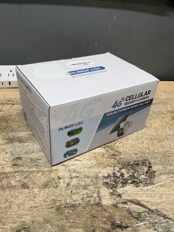 Photo 1 of 4G LTE Cellular Solar Security Camera Wireless Outdoor, No WiFi Solar Powered Camera Built in SIM Card & Unlimited Data Plan, 350° Live View, 2K Camer with 2 Way Talk, PIR Motion Sensor, Cloud Storage