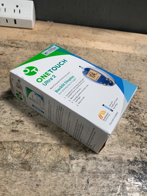 Photo 1 of **MISSIING TEST STRIPS** ONE Touch Ultra 2 Blood Monitoring System - Complete Kit (Strips and Supplies Are Not Included)