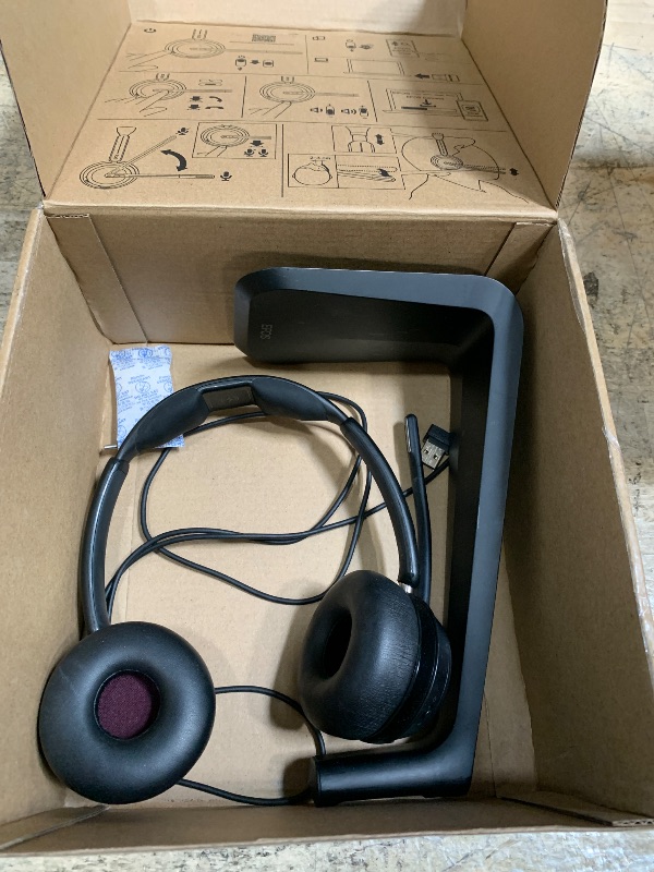 Photo 1 of ***(PARTS ONLY/ MAJOR DAMAGE/ NON FUNCTIONAL)***EPOS Impact 1061T - Enhanced Open Office Headset with Hybrid ANC, AI™ Microphone, and Multipoint ConnectivityLPNO381882418
