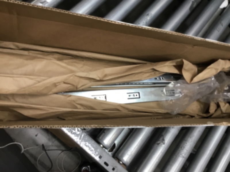 Photo 1 of 1 Pair | Soft Close Drawer Slides 22 inch, HBL’ Heavy Duty Cabinet Drawer Slides Replacement - Ball Bearing Full Extension, 200 LB Capacity, Made of Cold-Rolled Steel, Rust-Resistant & Long-Lasting.