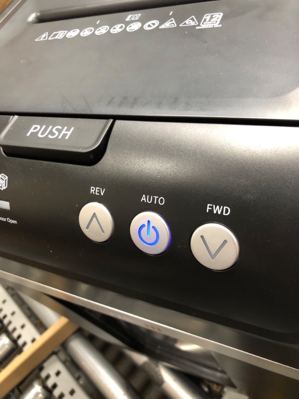 Photo 1 of ***PARTS ONLY***Bonsaii 200-Sheet Auto Feed Paper Shredder, 60 Minutes Nonstop Heavy Duty Shredders, 8.1 Gallon Large Bin Office Document Shredder, Micro-Cut/High Security P-4 Commercial Grade Shredder (C283-A)