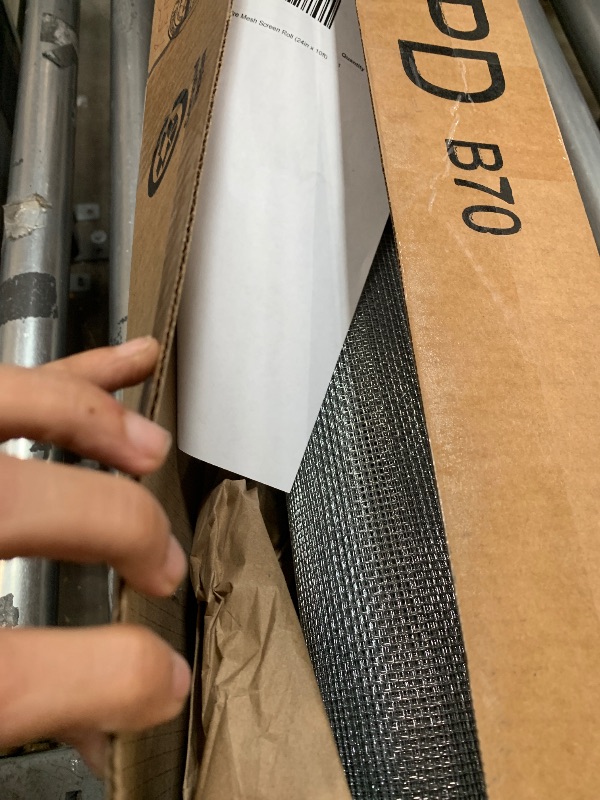 Photo 1 of 1/8 inch Galvanized Hardware Cloth Wire Mesh Screen Roll (24in x 10ft)