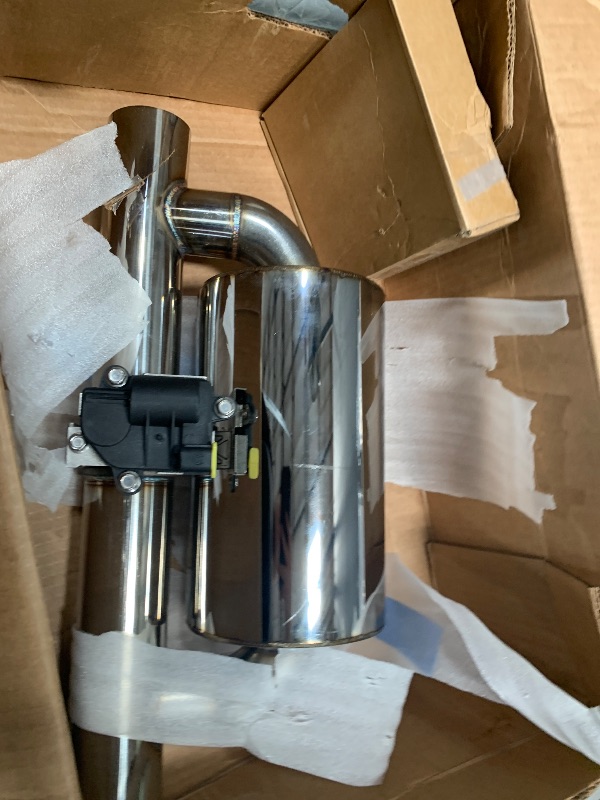 Photo 1 of **************MISSING THE SMALLER PARTS***************
Peastorm 2.5 Inch Electric Valvetronic Exhaust Cutout with Muffler Exhaust Valve Kit (1 Wireless Remote Controller, 1 Muffler)