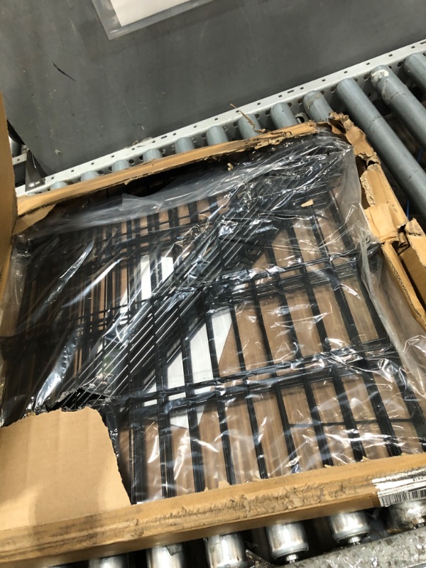 Photo 1 of 10 Panels No Dig Decorative Garden Fence Animal Barrier - 24 in (H) x 20 ft (L) - Dog Fence Outdoor for Yard, Rabbits and Small Pets - Tall Rustproof Metal Wire Fencing Border for Garden and Patio
