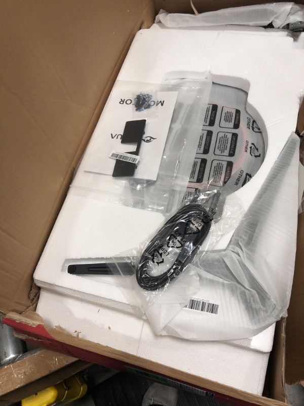 Photo 1 of ***(USED)***CRUA 30" Curved Gaming Monitor, 165Hz/200Hz Computer Monitor, WFHD(2560 * 1080P) 1500R VA Screen, 120% sRGB PC Monitors Support AMD FreeSync, Wall Mount Install(HDMI, DP)- Black