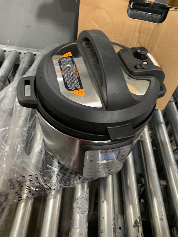 Photo 1 of ***(STOCK PHOTO FOR REFERENCE ONLY/ SILVER)***Instant Pot Pro (8 QT) 10-in-1 Pressure Cooker, Slow Cooker, Rice/Grain Cooker, Steamer, Sauté, Sous Vide, Yogurt Maker, Sterilizer, and Warmer, Includes App With Over 800 Recipes, Black