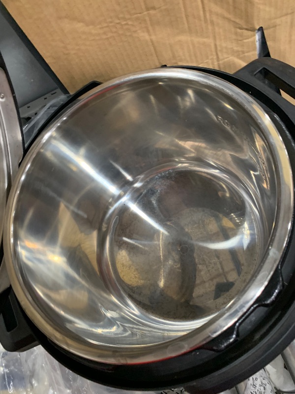 Photo 1 of ***(STOCK PHOTO FOR REFERENCE ONLY/ SILVER)***Instant Pot Pro (8 QT) 10-in-1 Pressure Cooker, Slow Cooker, Rice/Grain Cooker, Steamer, Sauté, Sous Vide, Yogurt Maker, Sterilizer, and Warmer, Includes App With Over 800 Recipes, Black