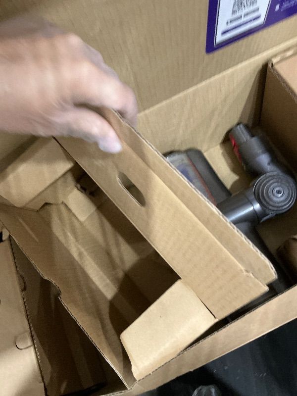 Photo 1 of **untested** Dyson V8 Origin Cordless Vacuum, Nickel/Blue
