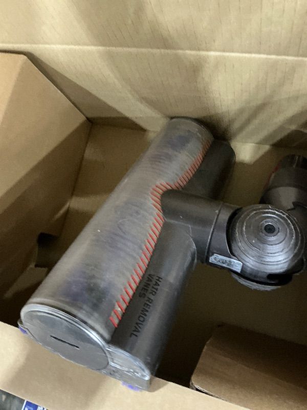 Photo 1 of **untested** Dyson V8 Origin Cordless Vacuum, Nickel/Blue