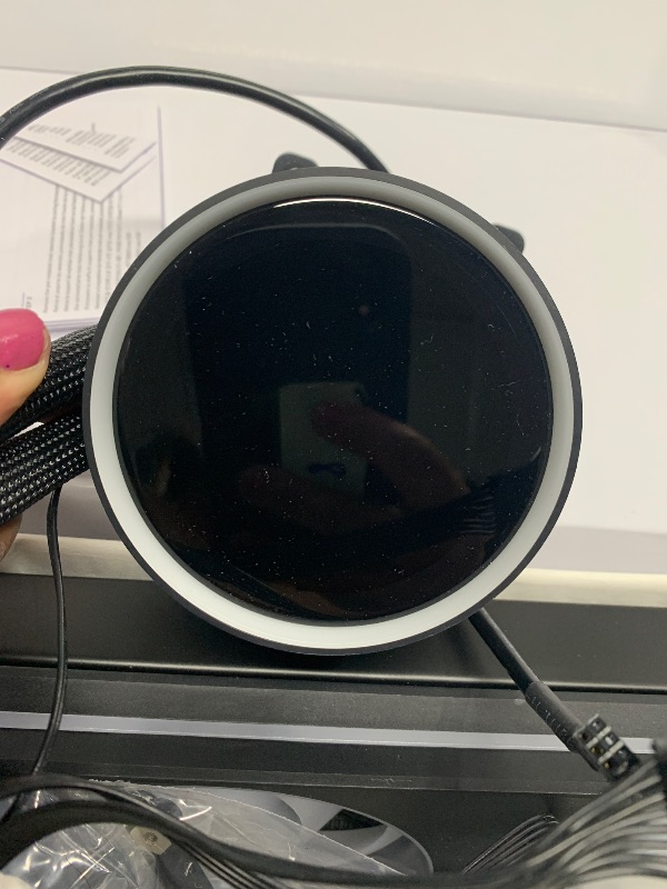 Photo 1 of ***PARTS ONLY***NZXT Kraken Elite 360 RGB 2024 - AIO CPU Liquid Cooler - 360mm Radiator - F360 RGB Core Fan - Customizable 2.72" IPS LCD - NZXT Turbine Pump - AMD® AM5, AM4 - Intel® LGA 1851/1700, 1200/115X - Black