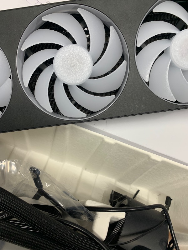 Photo 1 of ***PARTS ONLY***NZXT Kraken Elite 360 RGB 2024 - AIO CPU Liquid Cooler - 360mm Radiator - F360 RGB Core Fan - Customizable 2.72" IPS LCD - NZXT Turbine Pump - AMD® AM5, AM4 - Intel® LGA 1851/1700, 1200/115X - Black