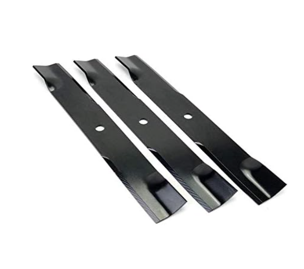 Photo 1 of ***PHOTO FOR ITEM REFERENCE*** Lawn Mower Blades 2 pack Black 15INCH