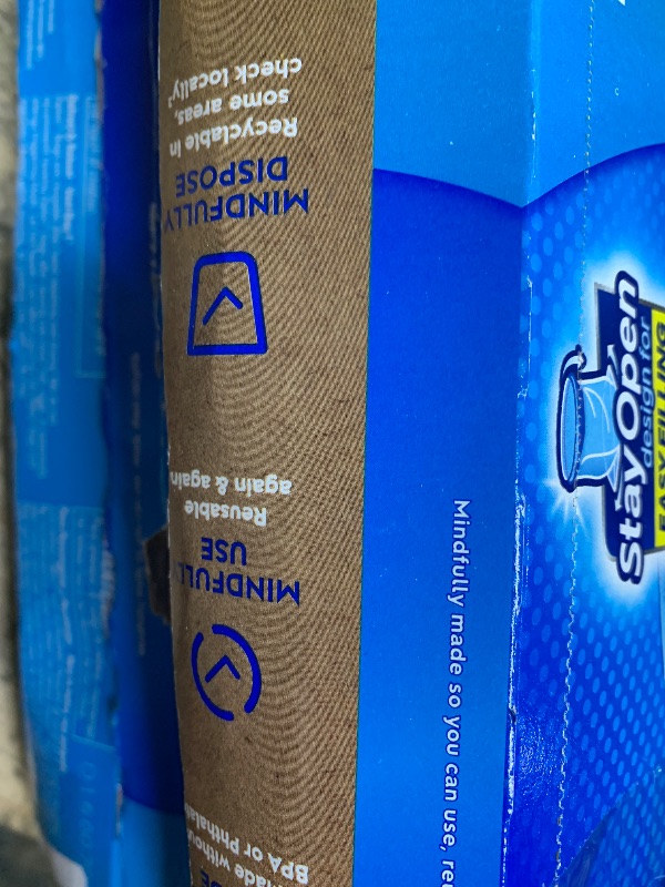 Photo 1 of  3 Ziploc Gallon Food Storage Freezer Bags, New Stay Open Design with Stand-Up Bottom, Easy to Fill, 28 Count