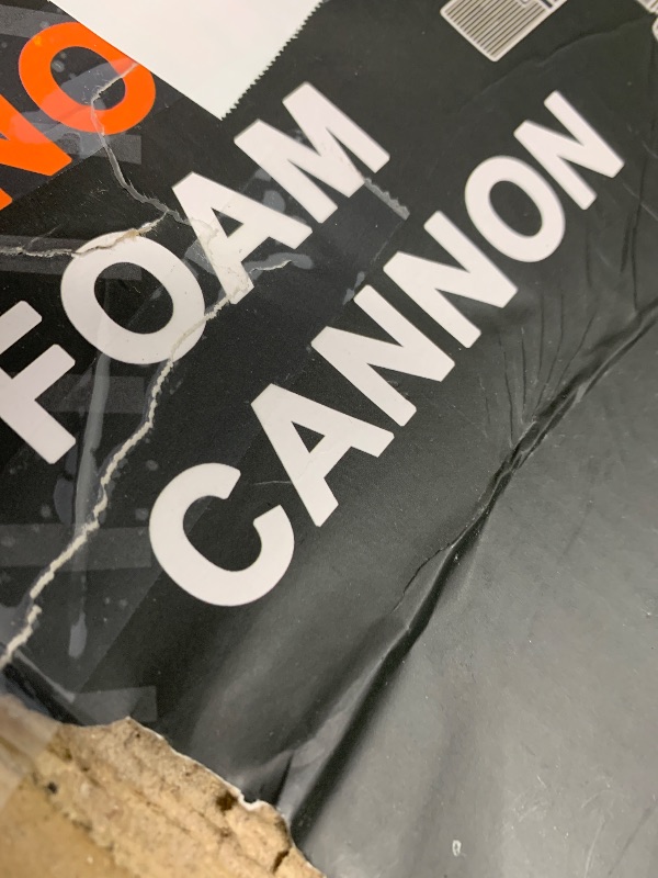 Photo 1 of **BOTTOM CANISTER ONLY/MISSING NOZZLE** Raincovo Foam Cannon Wide Mouth for Pressure Washer, Thick Snow Foam Lance for Car Wash, Adjustable Soap Cannon with 1/4 Inch Quick Connector, Additional 1.1mm Orifice Nozzle