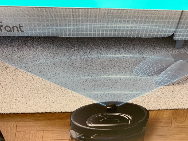 Photo 1 of (PARTS) (NOT FUNCTIONAL) Lefant LiDAR Robot Vacuum and Mop, 450ml Visible Dustbin, Upgraded 190° PSD Obstacle Avoidance, Customized Cleaning, Multi-Floor Mapping, 150 Mins Runtime, WiFi/Alexa/APP, Pet Hair & Carpets, M330 Pro