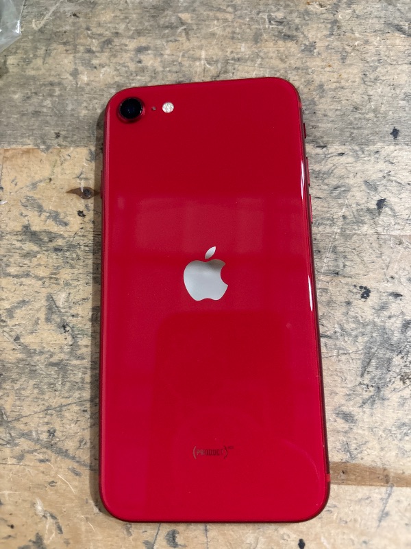 Photo 1 of ***IPHONE IS LOCKED ***OLD ACOUNT HOLDER STILL LOGED INTO ICLOUD ***FINAL SALE**Apple iPhone SE (2nd Generation), 64GB, Red - 