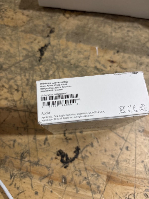 Photo 1 of ***ACCOUNT LOCKED***Apple AirPods 4 Wireless Earbuds, Bluetooth Headphones, with Active Noise Cancellation, Adaptive Audio, Transparency Mode, Personalized Spatial Audio, USB-C Charging Case, Wireless Charging, H2 Chip