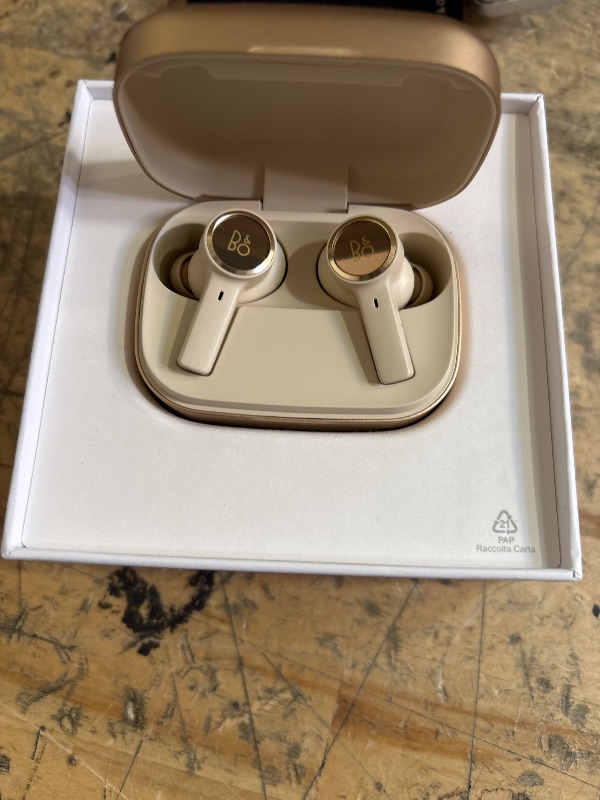 Photo 1 of ***(PARTS ONLY/ NON FUNCTIONAL)***Bang & Olufsen Beoplay EX - Wireless Bluetooth Earphones with Microphone and Active Noise Cancelling, Waterproof, 20 Hours of Playtime
