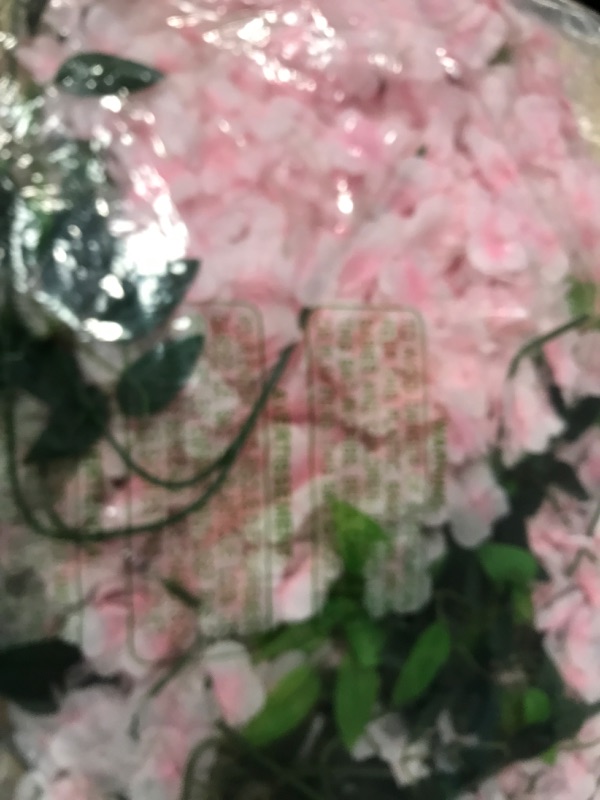 Photo 1 of 36pcs Artificial Wisteria Flowers 3.6 Feet/Piece Pink Dense Artificial Fake Wisteria Vine Ratta Hanging Garland Silk Flowers String Home Party Wedding Decor?Pink-Dense?