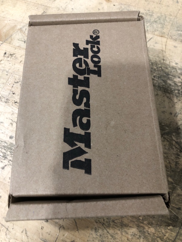 Photo 1 of **PARTIAL SET ONLY 1 LOCK** Master Lock Black Combination Padlock, Indoor Gym Locker Lock with Customizable 3-Digit Code for Luggage, Backpacks, Cabinets, 2 pk, 647EC2