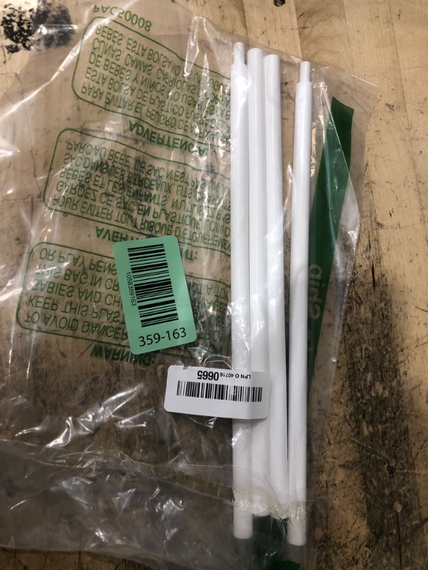 Photo 1 of 24 Inch Window Blind Wand Replacement with Hook Plastic Spliceable Vertical Blinds Rod Replacement Blinds Stick Replacement