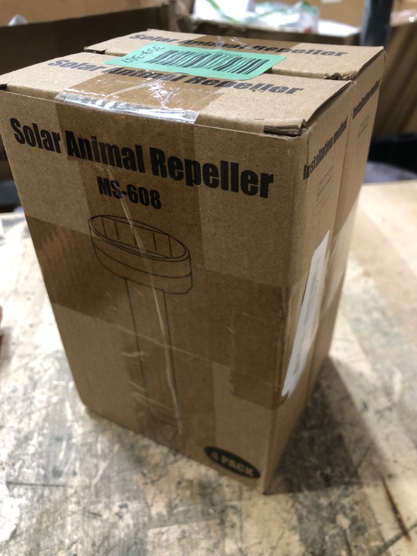 Photo 1 of 2025 8Pack Mole Repellent Solar Powered Vole Repellent Outdoor Ultrasonic Moles Stakes for Lawn Garden,Waterproof Mole Sonic Spikes,Get Rid of Gopher Groundhog Chipmunk