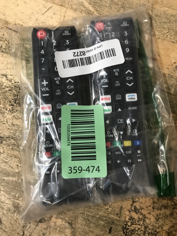 Photo 1 of ?Pack of 2? New Universal Remote for All Samsung TV Remote, Replacement Compatible for All Samsung Smart TV, LED, LCD, HDTV, 3D, Series TV