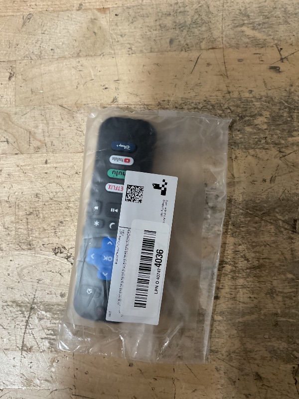 Photo 1 of (Pack of 2) Replacement-Remote-Control for Roku-TV,Compatible for TCL Roku/Hisense Roku/Onn Roku/Philips Roku Smart TVs(Not for Roku Stick and Box)